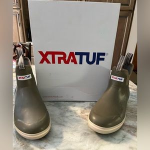 Xtratuf boots, womens size 10, tan color